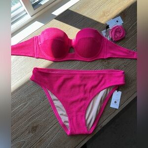 Brand new hot pink swimsuit
